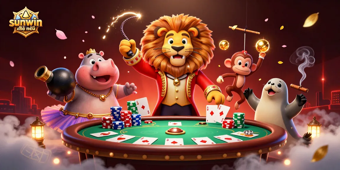 Experience the thrill of gameplay at sunwin chính thức with vibrant characters and engaging casino elements.